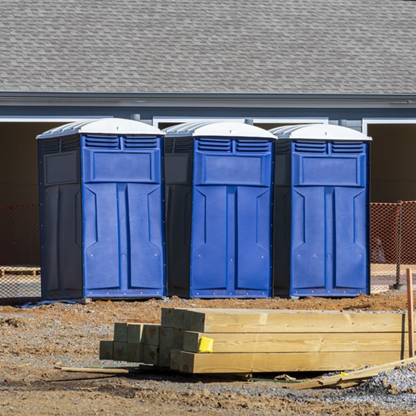 do you offer hand sanitizer dispensers inside the porta potties in Island Lake IL